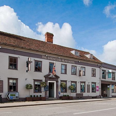 The Saracens Head Hotel Great Dunmow Luaran gambar