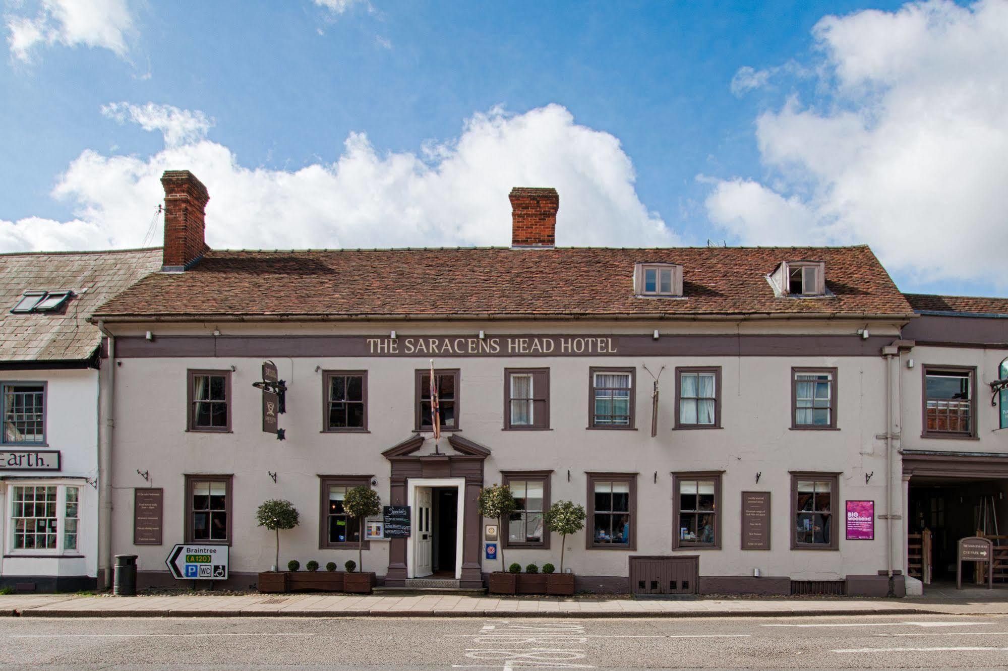The Saracens Head Hotel Great Dunmow Luaran gambar